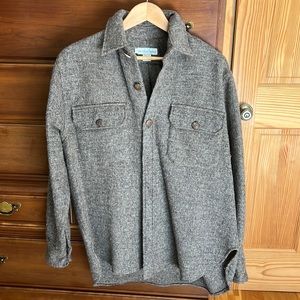 Vintage Rugged Natural 90% Wool Made in Ecuador; Rustic Shirt; New With Tag